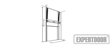 Pramoniniai garažo vartai - Vertikalus pakilimo tipas VL